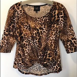 Leopard Print Top